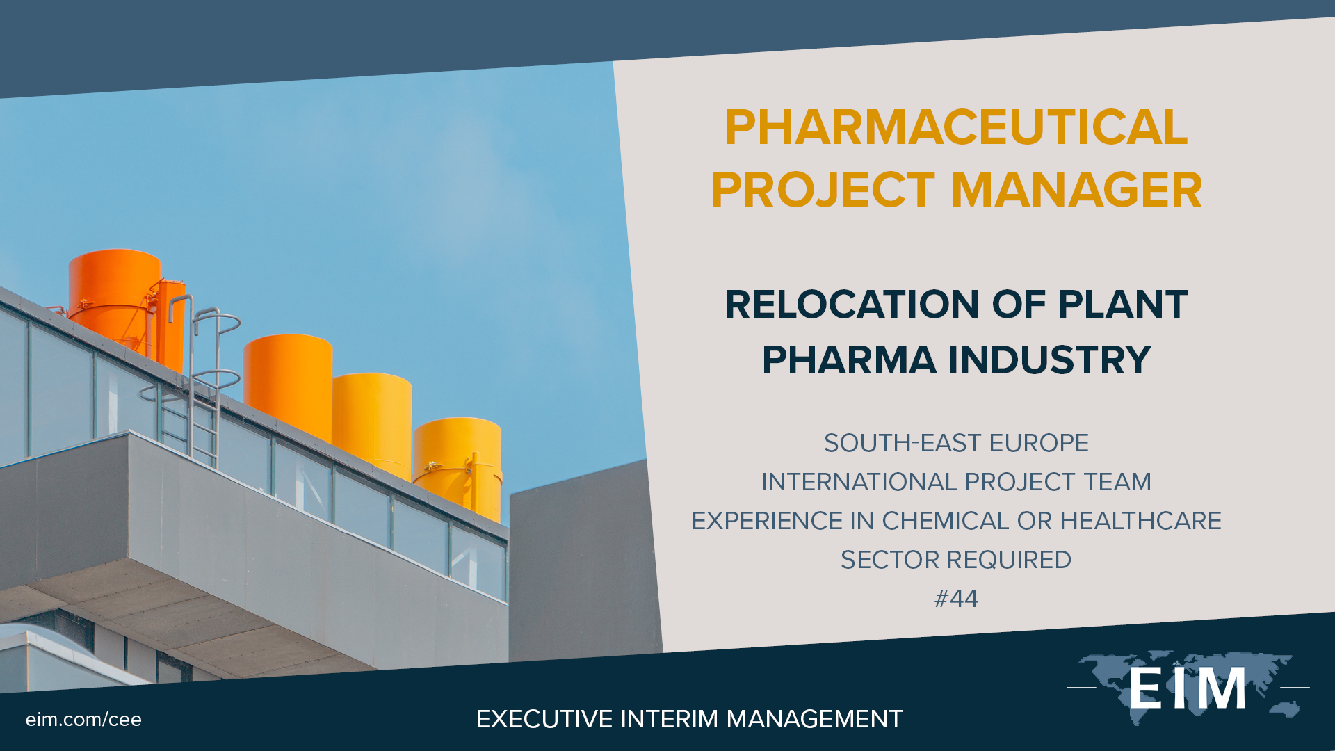 044 Project Manager PHARMA - MARK 5 Interim Chairman of the Board