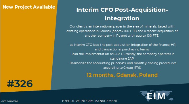 New Mission 326 Interim IT Manager