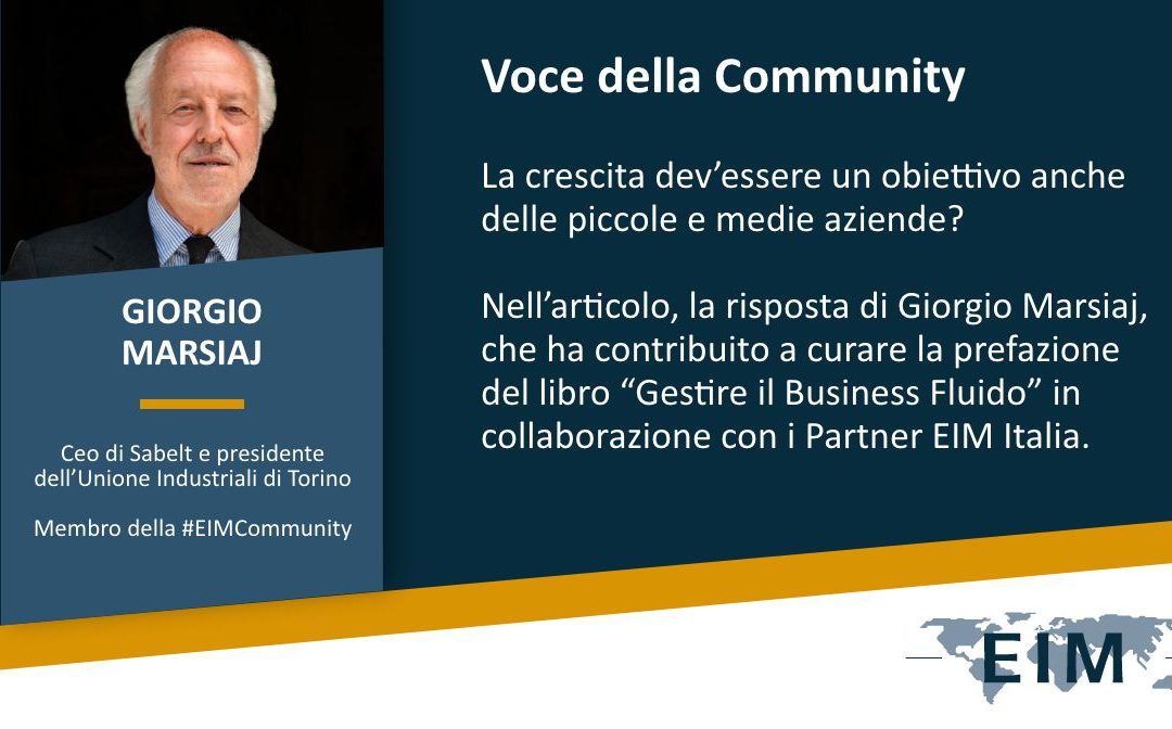 La crescita aziendale dev’essere un obiettivo anche delle piccole e medie aziende?