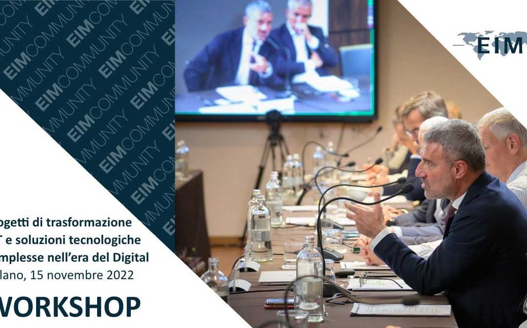 Realizzare progetti di trasformazione ICT e soluzioni tecnologiche complesse nell’era del Digital