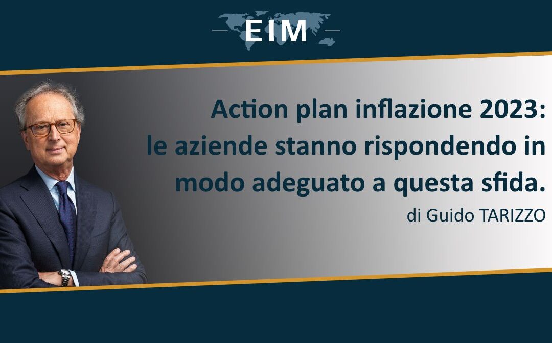 Action plan inflazione 2023: come rispondere a questa sfida