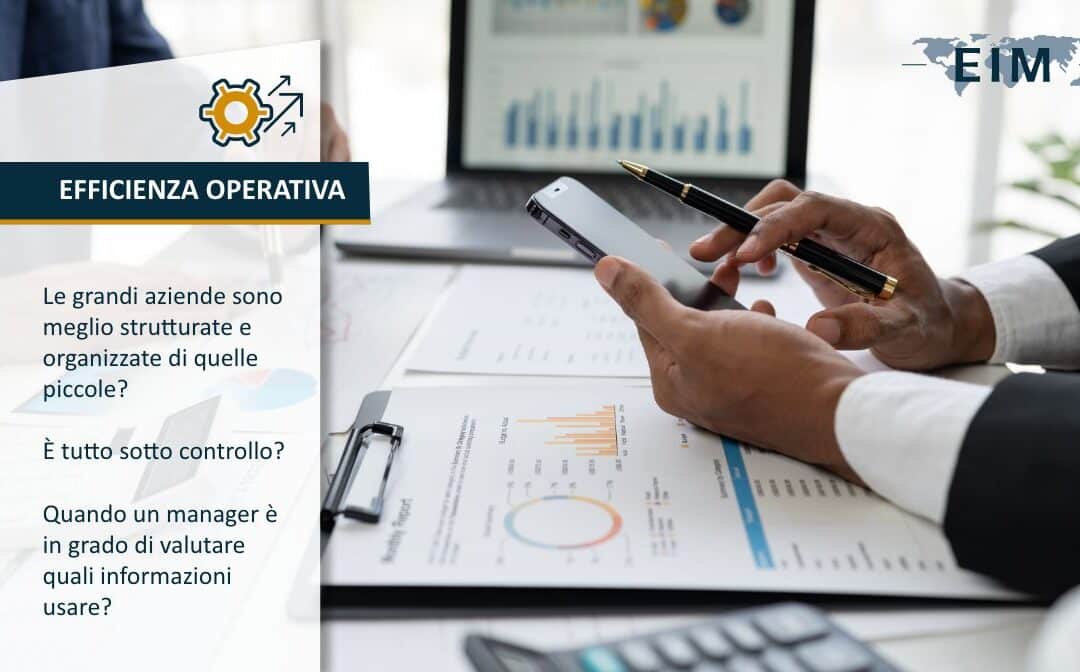 Il controllo di gestione: una carenza che accomuna Big Companies e PMI
