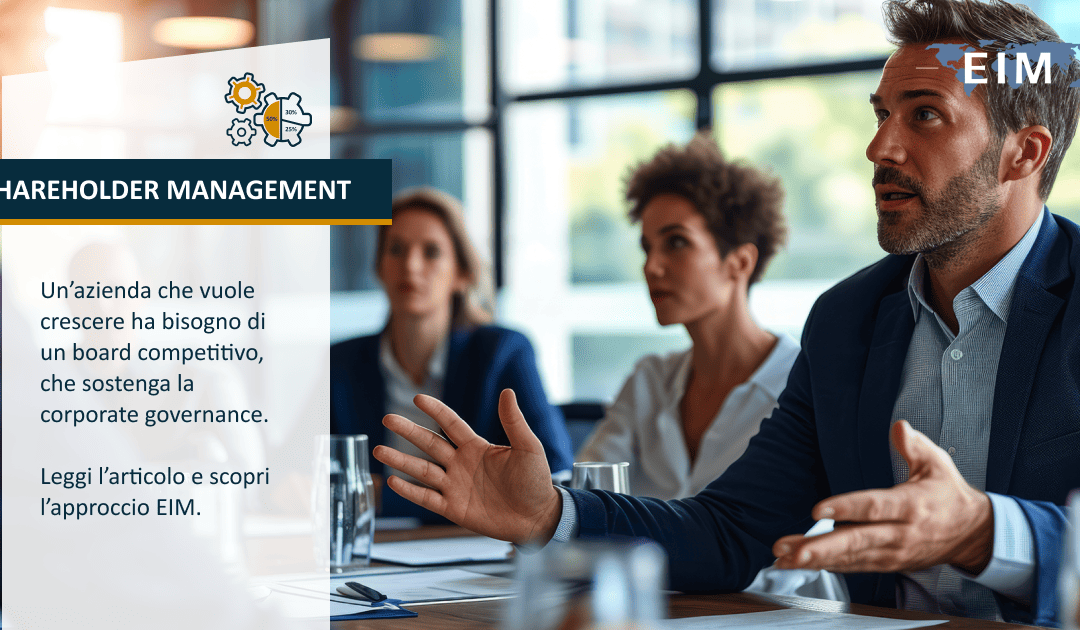 La corporate governance: perché serve un board competitivo