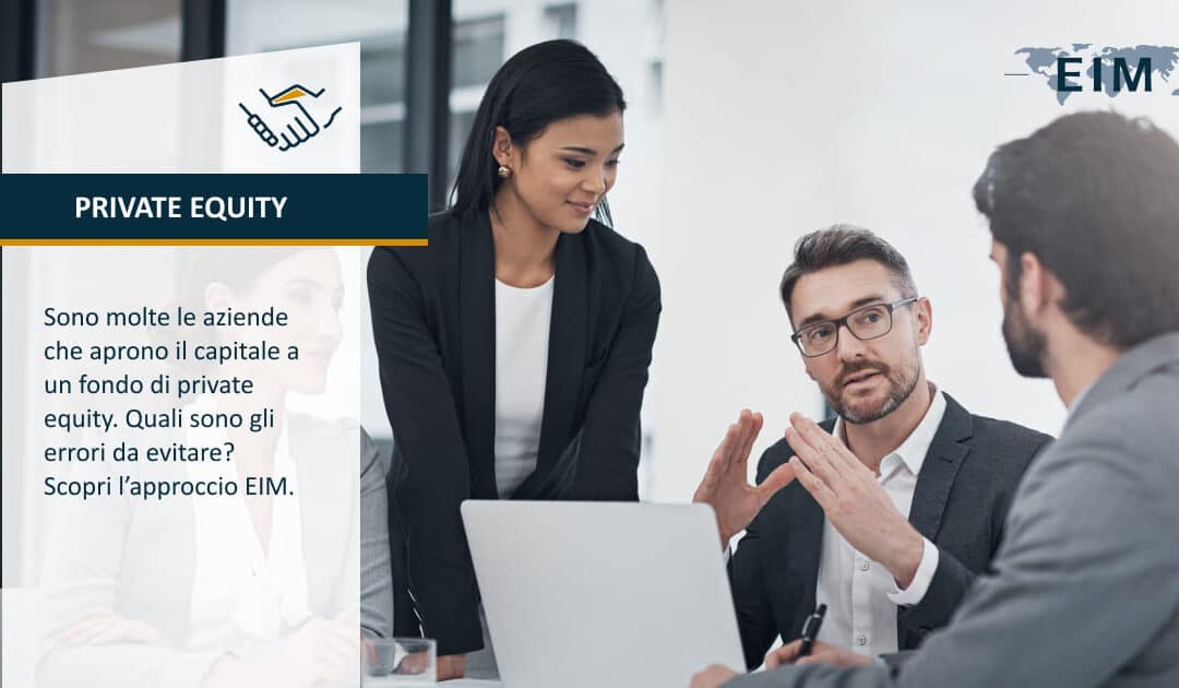 Quando all’imprenditore subentra un fondo di private equity