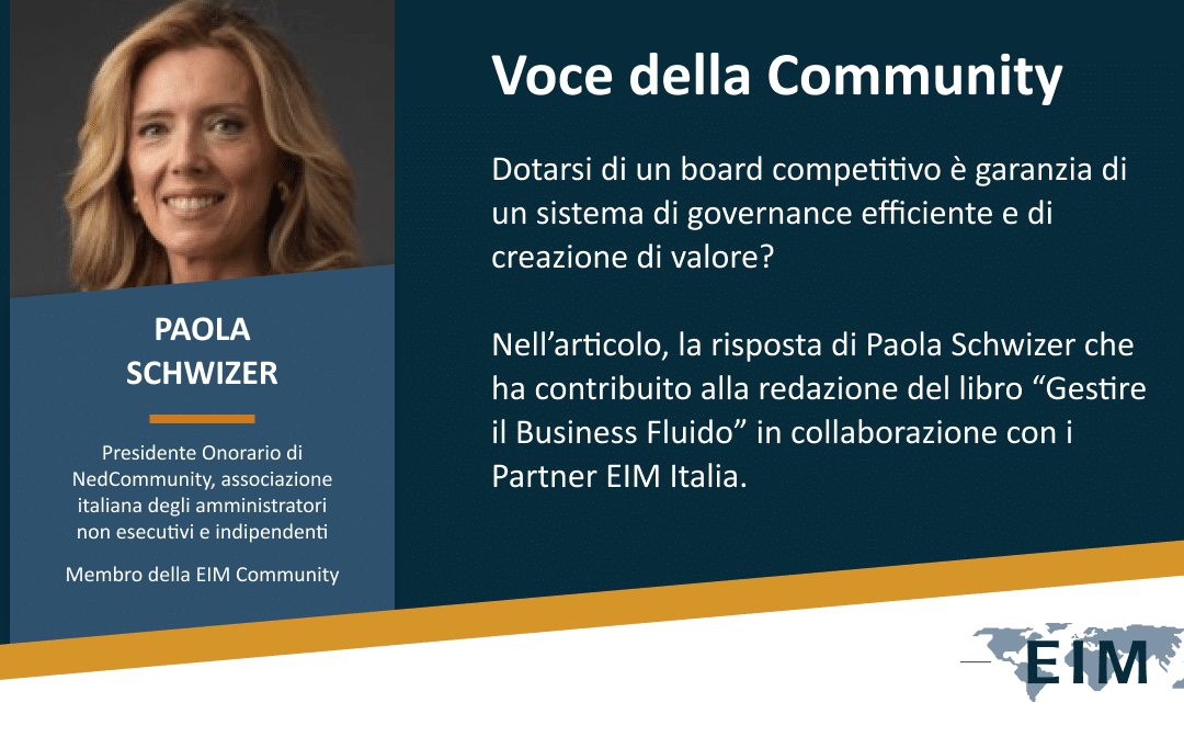 Essere amministratore è una responsabilità, una sfida, una questione di cultura
