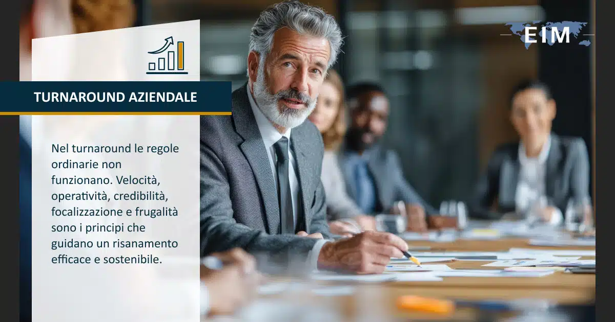 Turnaround aziendale: quando cambiano le regole del gioco