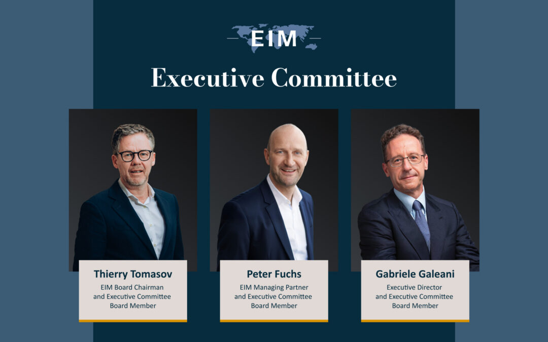 EIM announces the appointment of its new Executive Committee